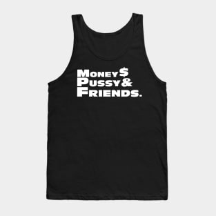 money girls friends cool quote american style trap rap hiphop Tank Top